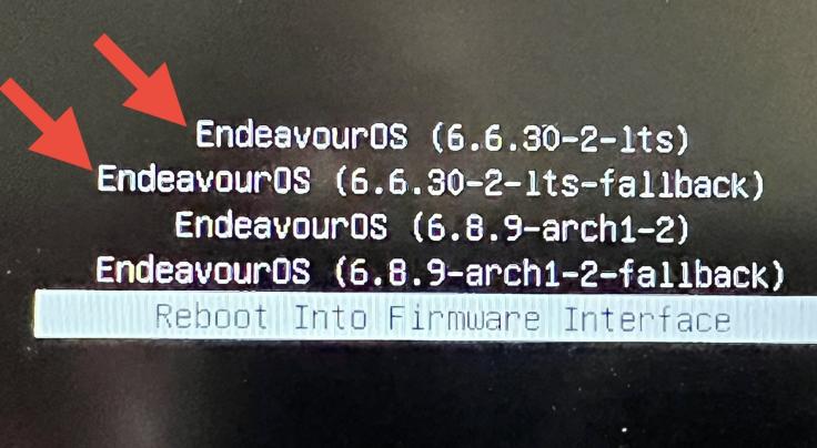 Kernel upgrade - Kernel, boot, graphics & hardware - EndeavourOS