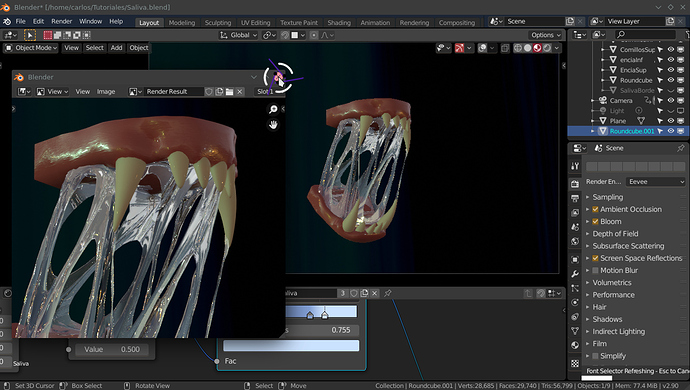 blender multiple windows