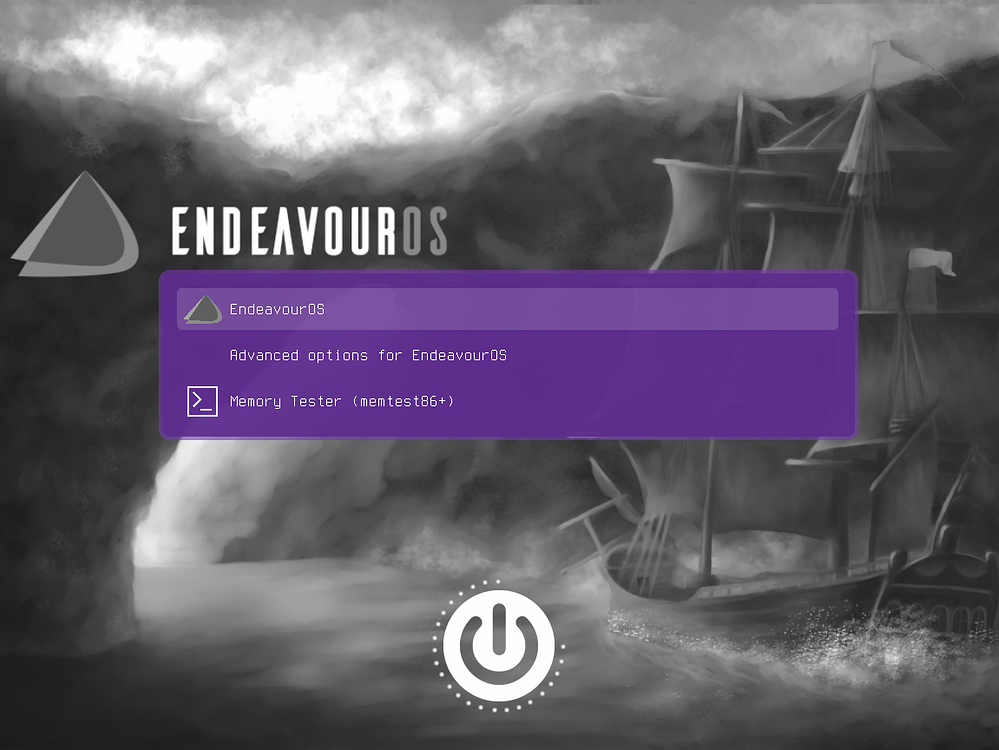 [root] EndeavourOS grub theme - Community contributions - EndeavourOS