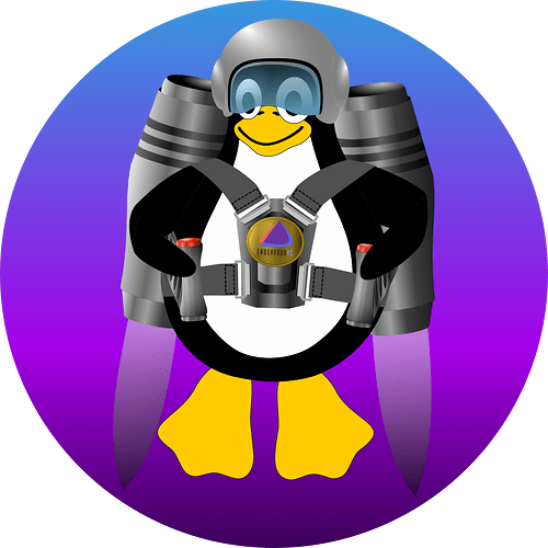 Zoidmo's TuxJet EOS Badge 1024