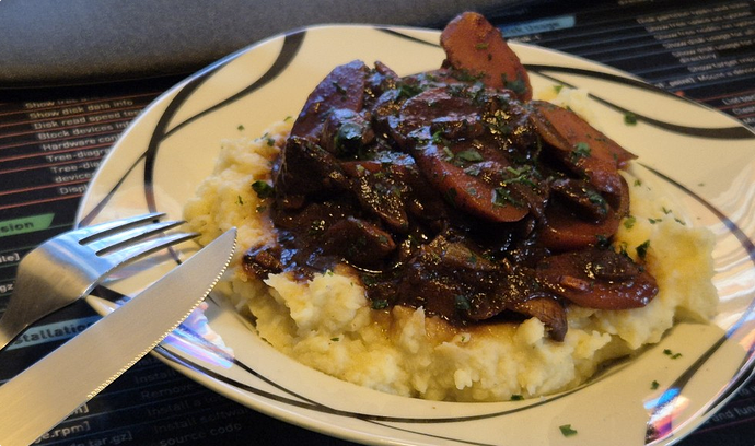 Champignonragout