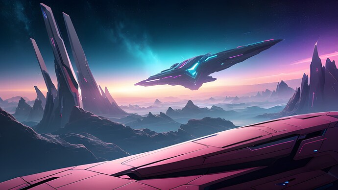 Futuristic Landscape
