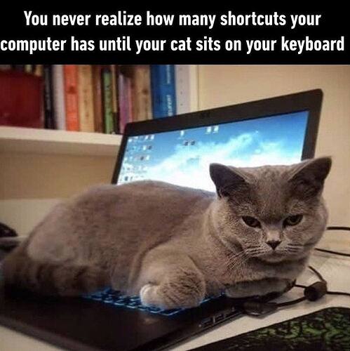 How to locate all of available shortcuts