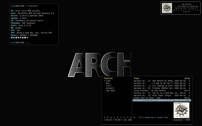 Arch-ARM-bspwm