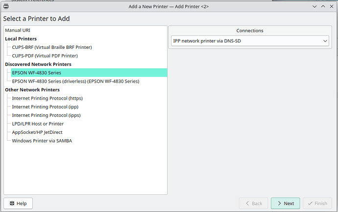 Manjaro_Printer