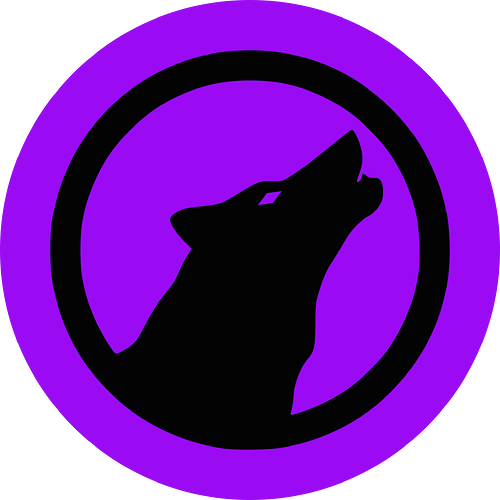 LibreWolf_BlackPurpleWolf