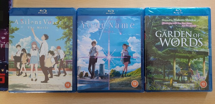 A Silent Voice Your Name Garden of Words front