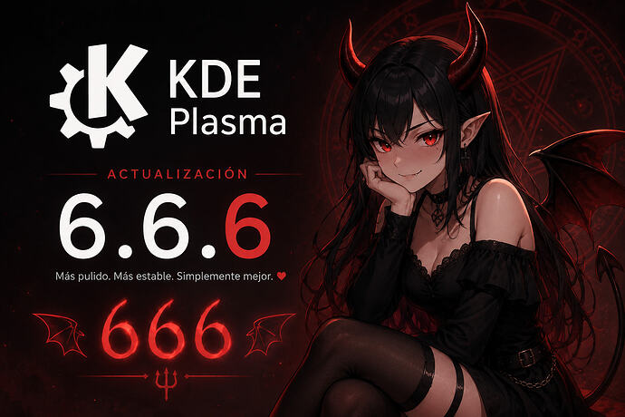 KDE PLASMA 6.6.6
