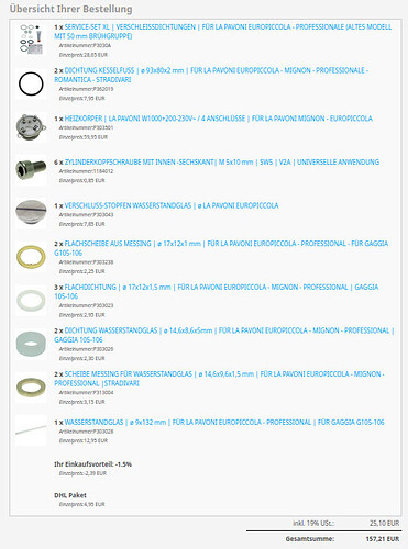 lapavoniparts