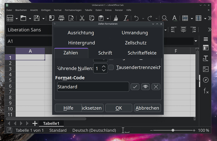 LibreOffice bei 1920x1080 px