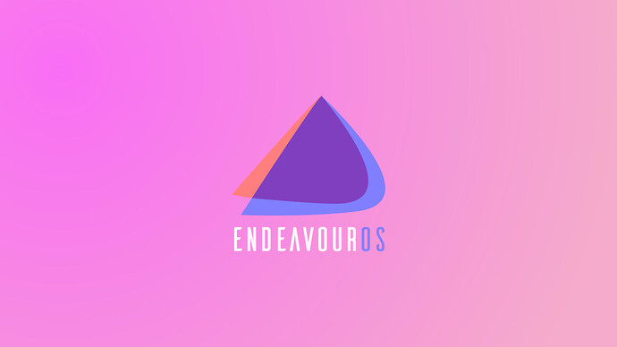endeavouros-x-Beautiful Pink Gradient Gradient-centered