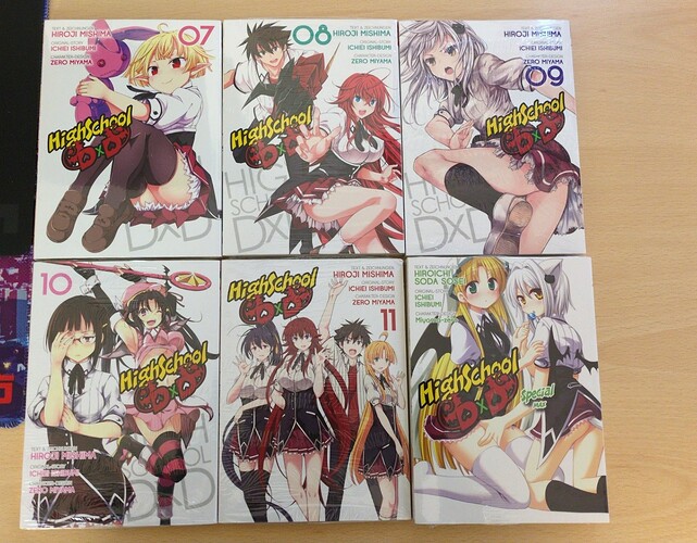 Highschool DxD Manga 07-Special front