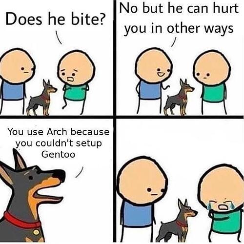 RudeGentooDog