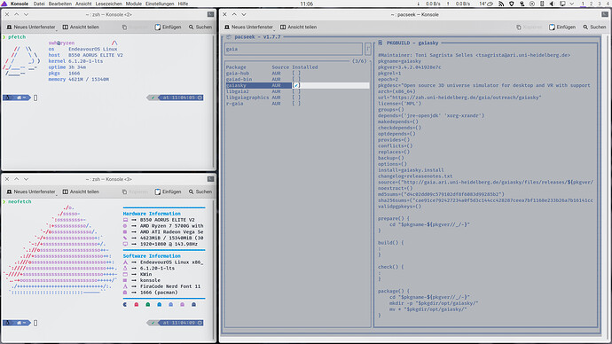 modified lightly konsole