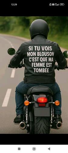 Motard sans femme