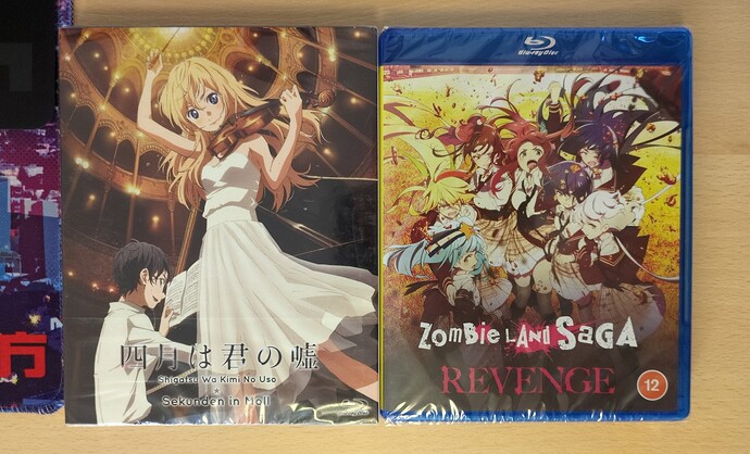 Shigatsu wa kimi no uso (Your Lie in April) Zombieland Saga Revenge front