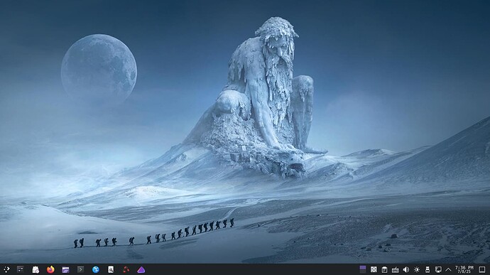 KDE-Ice-Scape