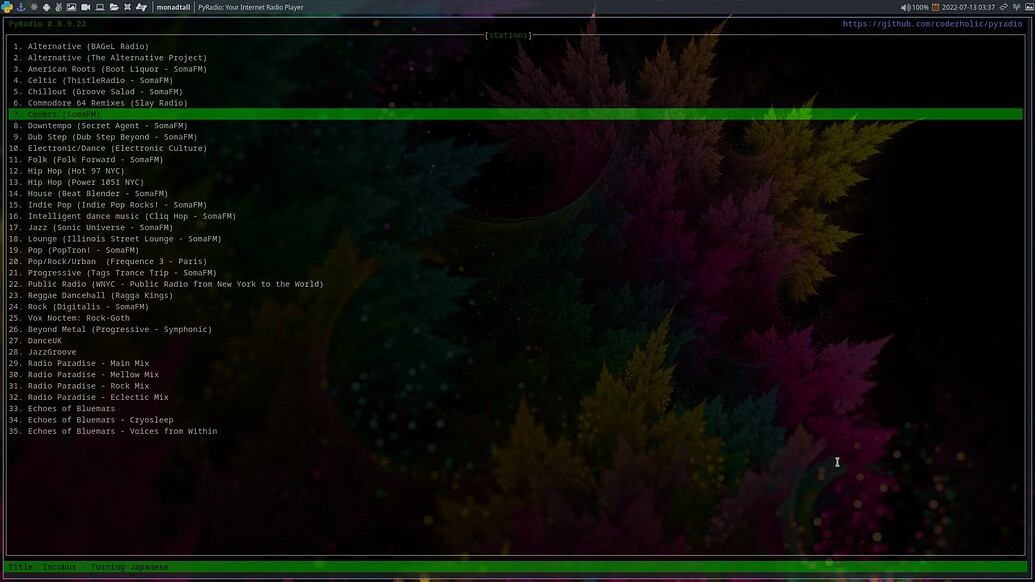 Alacritty vs terminator Qtile EndeavourOS