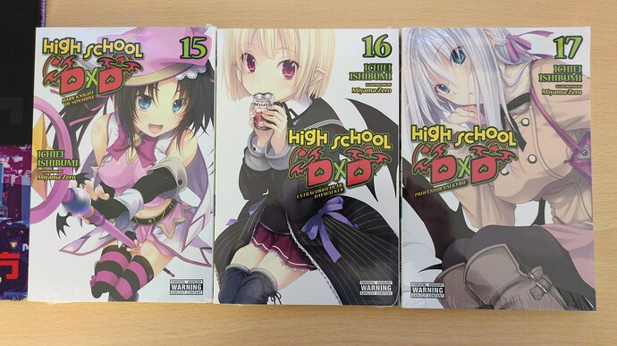 Highschool DxD 15-17 front