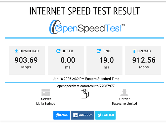 Speedtest 1