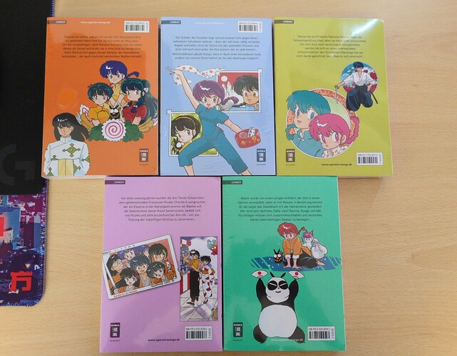 Ranma 6-10 back