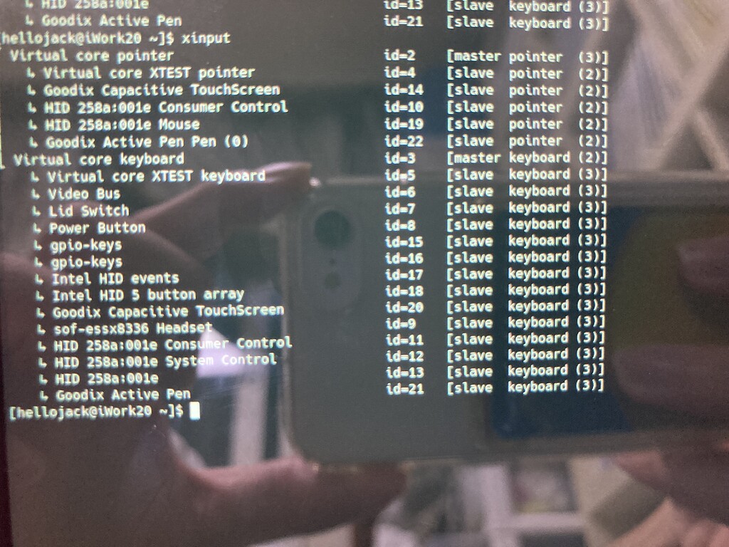 Linux tablet input orientation issue Newbie EndeavourOS