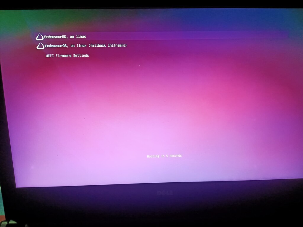 How To Skip This Screen While Boot? - General System - EndeavourOS