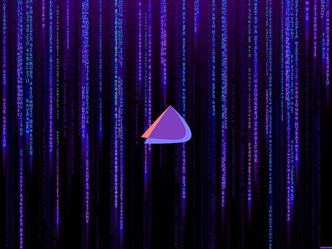 EndeavourOS-X-FJ-White-Wolf-purple matrix, high quality. enjoy!