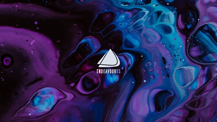 endeavouros-purple-paint-wallpapers