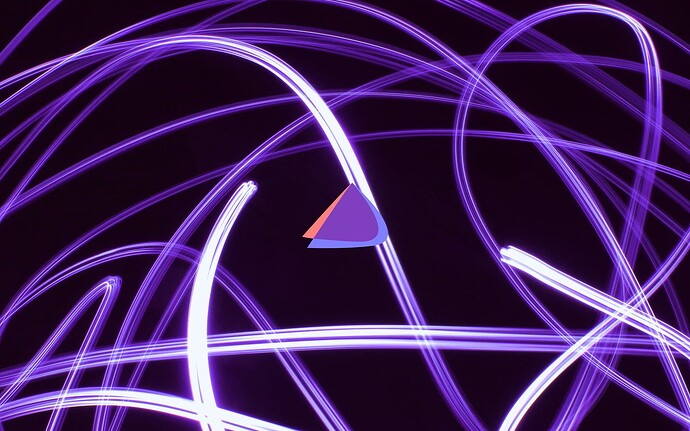 EndeavourOS-logo-centered-Purple-HD-wallpaper-X