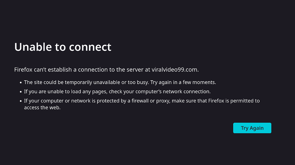 Websites aren't loading at all . and loads after spamming try again ...