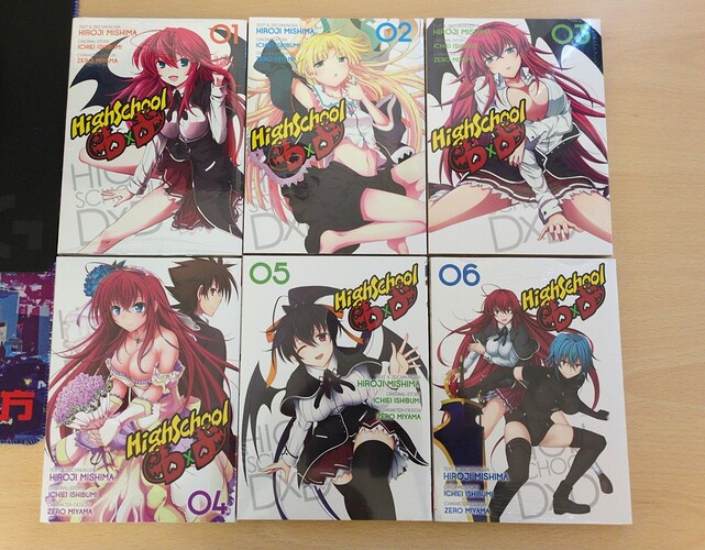 Highschool DxD Manga 01-06 front