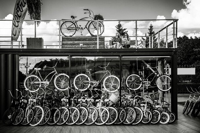 people-bikes-girls-happy-summer