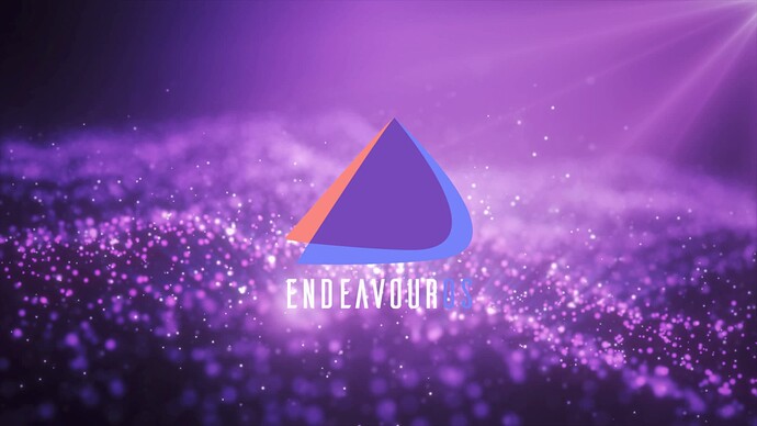 endeavouros-x-abstract-purple-glowing-energy-waves-from-particles-and-magic-dots-with-blur-effect-on-dark-background-abstract-background-in-high-quality-4k-motion-design-video-centered