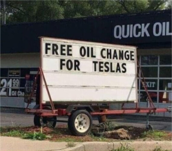 teslaoilchange