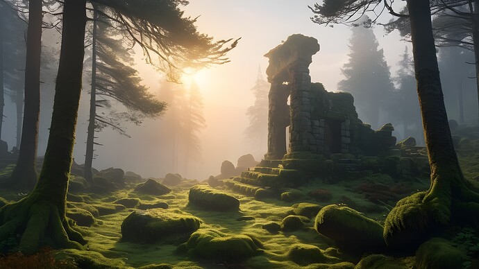 Misty Ruins