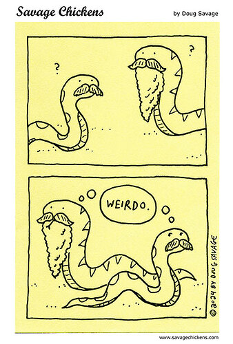chickenweirdosnakes