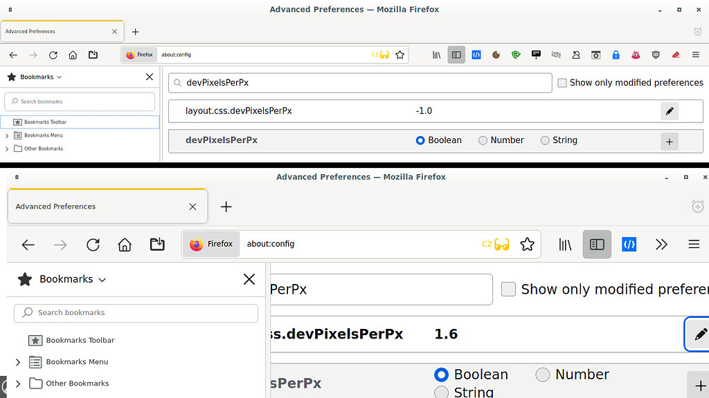 Screen scaling and Firefox Cinnamon EndeavourOS