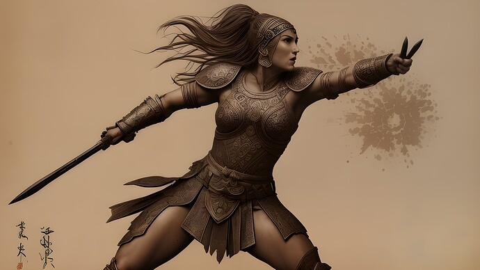Inkplash_art_FemaleWarrior
