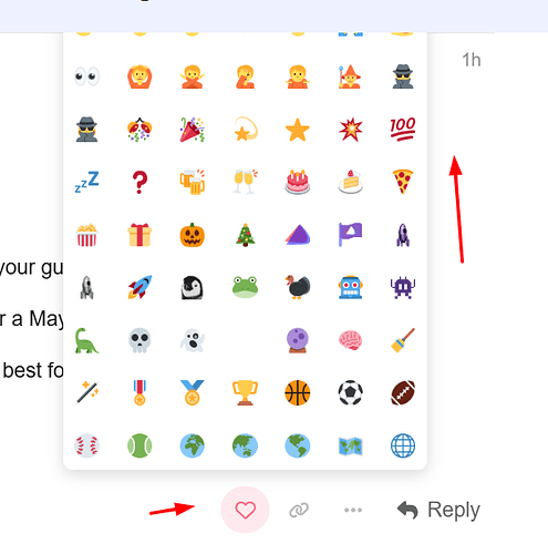 like emojis