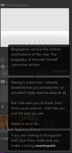 life advice from storyboarder
