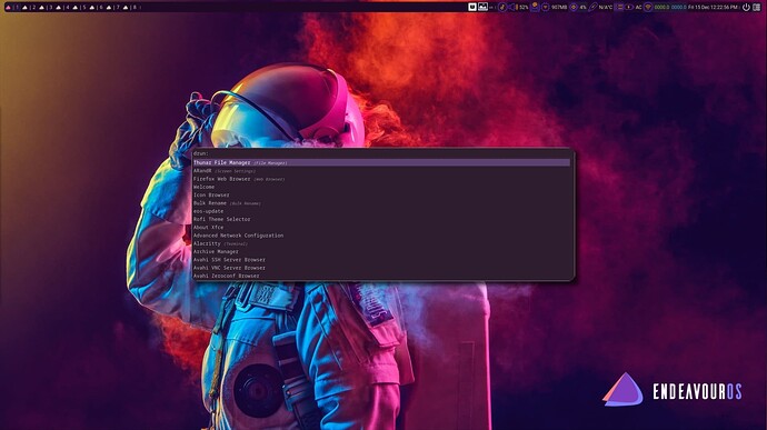EOS_AwesomeWM_rofi