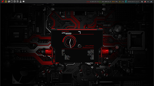 conky-with-wallpaper