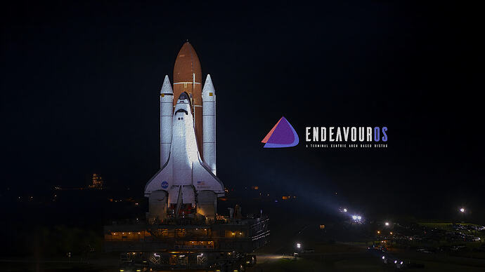 EndeavourOS_Endeavour_SpaceShuttle__3840x2160