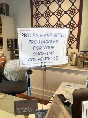 prehaggledprices