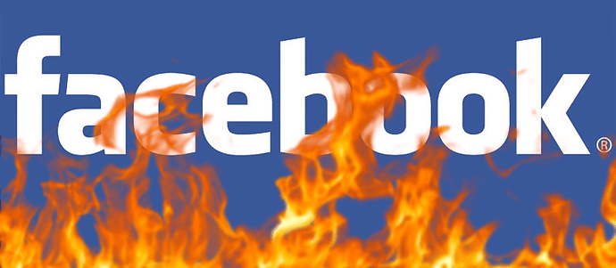 facebook-on-fire