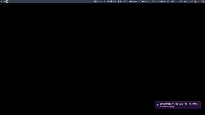 Screenshot notification