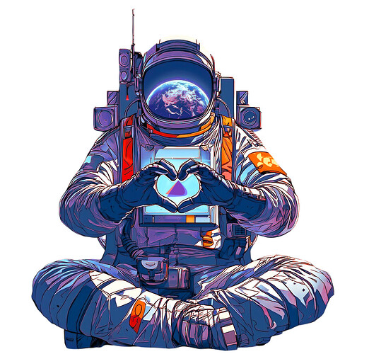 EndeavourOS_Astronaut_Heart