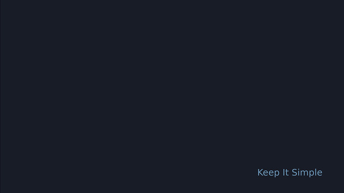 one