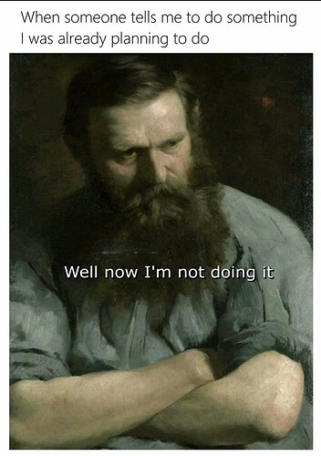 someone-tells-do-something-already-planning-do-well-now-not-doing